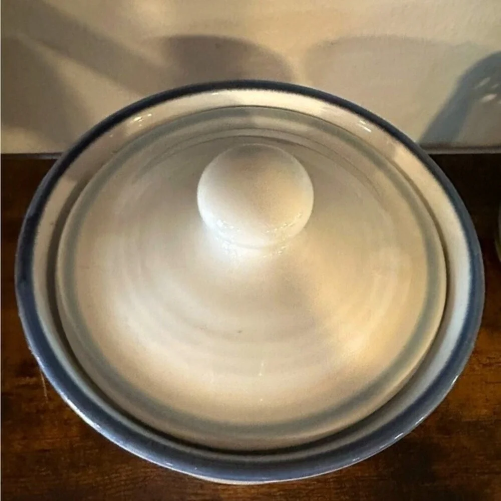 Pfaltzgraff Canister Storage Jar Lid‎ Rustic Farmhouse Kitchen Decor